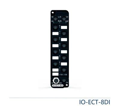 Priemyselný distribuovaný modul IO radiča IO-ECT -8 di